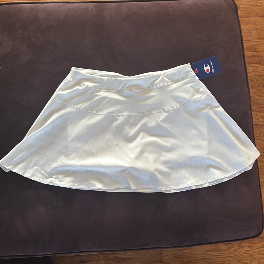 NWT Champion White Athletic Skirt Size L